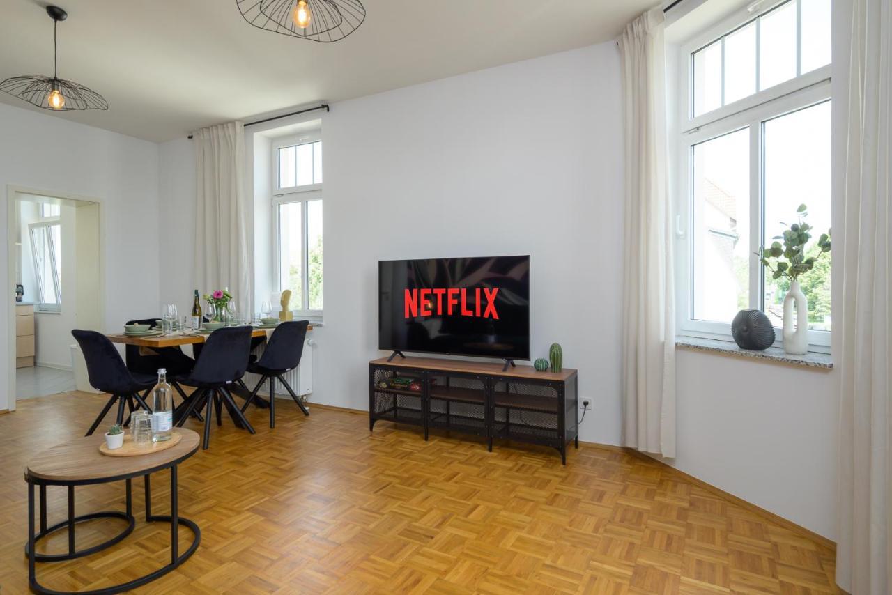 Le Vacation 3-Room-Apartment 67Qm, Kueche, Netflix, Free-Tv Шкойдиц Экстерьер фото